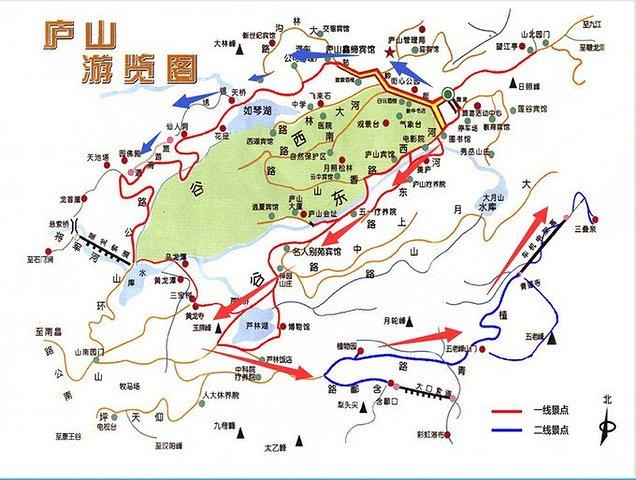 重庆至庐山旅游景点走哪条线路？(庐山南收费站到鄱阳湖)-图2