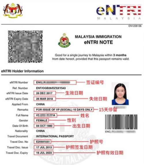 马来西亚电子签多少钱？(签证更新电子系统收费)