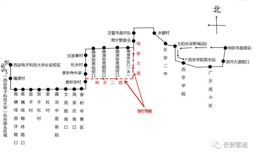 西安长安区414公交路线?(西安长安区4-16路收费)-图2 西安长安区414公交路线?(西安长安区4-16路收费)-图2