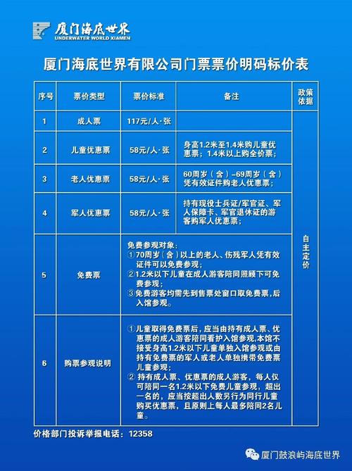 鼓浪屿海底世界需要提前购票吗？(厦门海底世界收费)