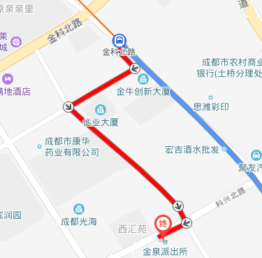 成都南站到高新区天府二街盛华南路80号复地雍湖湾怎么走?(成都509路收费)-图2 成都南站到高新区天府二街盛华南路80号复地雍湖湾怎么走?(成都509路收费)-图2
