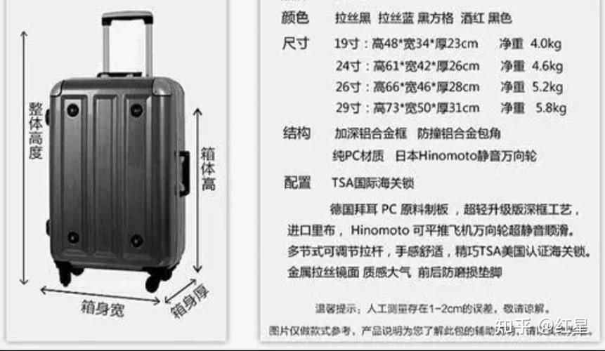 29寸行李箱能托运吗?(29寸行李箱收费吗)-图2 29寸行李箱能托运吗?(29寸行李箱收费吗)-图2