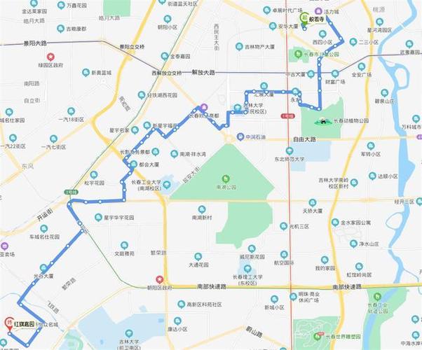几路公交车可以到长春天伦？(长春105路公交车收费标准)-图1