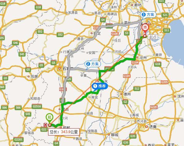 天津到邯郸的距离?(天津到邯郸高速收费)-图2 天津到邯郸的距离?(天津到邯郸高速收费)-图2