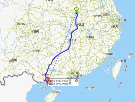 郑州至广西北海坐火车怎么走?(郑州到北海高速收费)-图3 郑州至广西北海坐火车怎么走?(郑州到北海高速收费)-图3