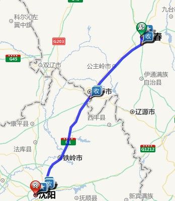 沈阳到长春哈尔滨多少公里?(沈阳到长春收费)-图2 沈阳到长春哈尔滨多少公里?(沈阳到长春收费)-图2