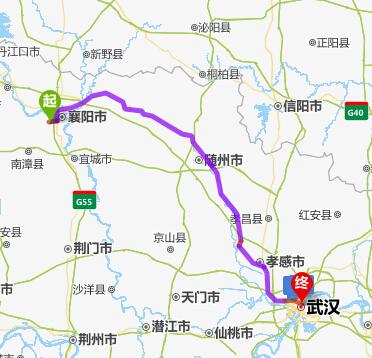 襄阳到武汉有多少公里？(武汉到襄樊高速收费)