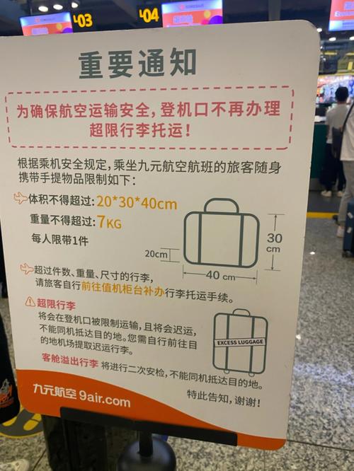 九元航空查行李额严格吗?(九元航班行李怎么收费)-图3 九元航空查行李额严格吗?(九元航班行李怎么收费)-图3