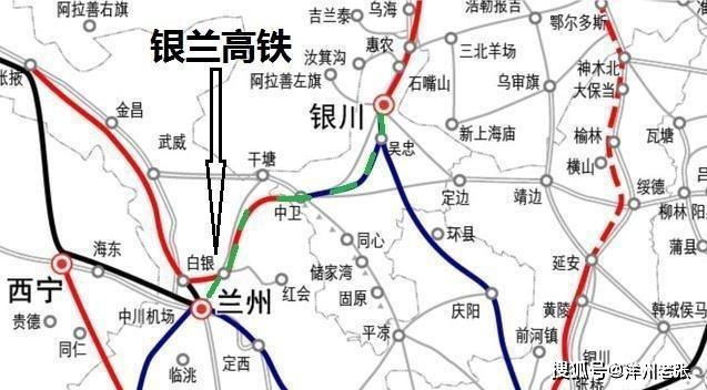 银兰高铁路线图及站点一览?(吴忠到兰州收费)-图2 银兰高铁路线图及站点一览?(吴忠到兰州收费)-图2