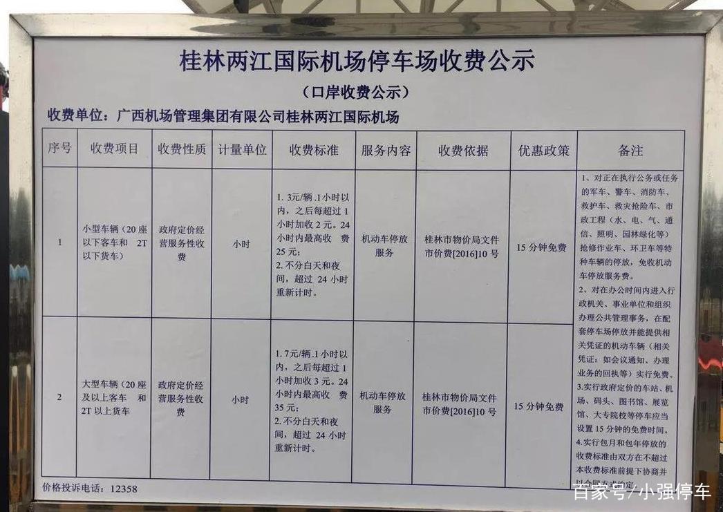 两江机场停车费怎么收?(桂林机场停车这么收费)-图2 两江机场停车费怎么收?(桂林机场停车这么收费)-图2