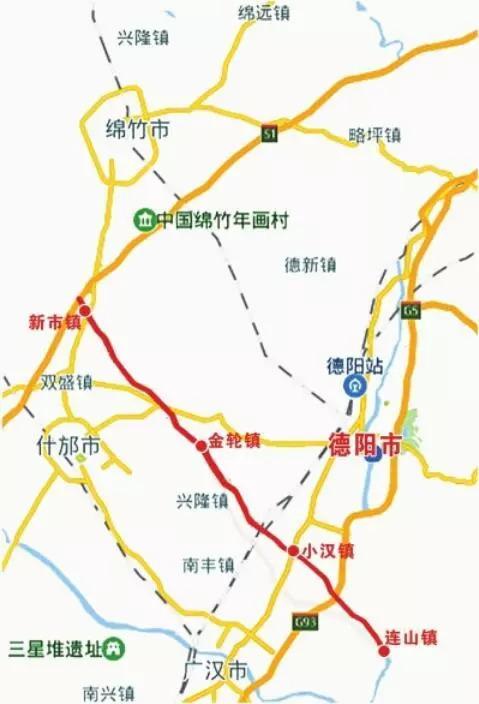 德阳有哪些城际公交？(德阳到罗江高速收费)
