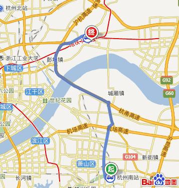 从杭州东火车站怎么去萧山区红山农场红山大?(杭州511路收费)-图2 从杭州东火车站怎么去萧山区红山农场红山大?(杭州511路收费)-图2