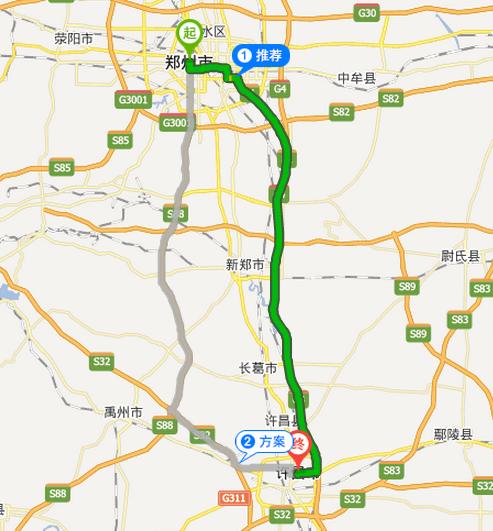 从郑州自己开车去焦作走全程高速得多少钱?(郑州到焦作的高速收费)-图2 从郑州自己开车去焦作走全程高速得多少钱?(郑州到焦作的高速收费)-图2
