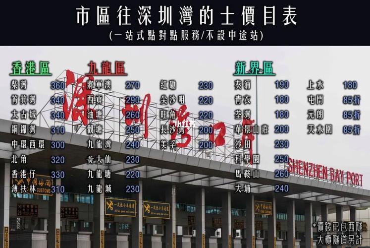 深圳湾口岸去香港交通攻略?(深圳湾口岸 大巴收费)-图2 深圳湾口岸去香港交通攻略?(深圳湾口岸 大巴收费)-图2