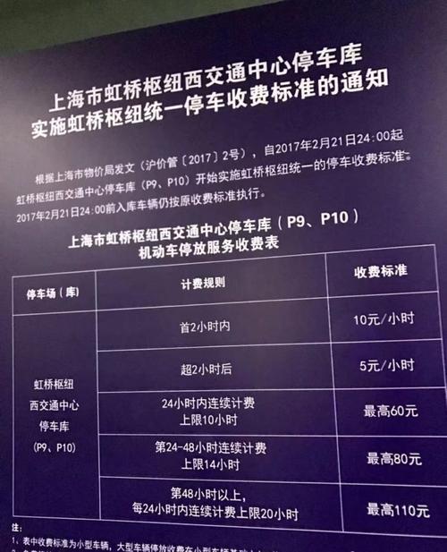 虹桥机场停车过夜攻略?(上海虹桥飞机场附近停车收费标准)-图2 虹桥机场停车过夜攻略?(上海虹桥飞机场附近停车收费标准)-图2