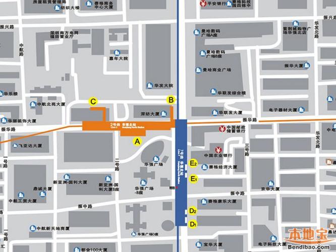 轨道交通7号线所经站点？地铁7号线收费西丽到华强北