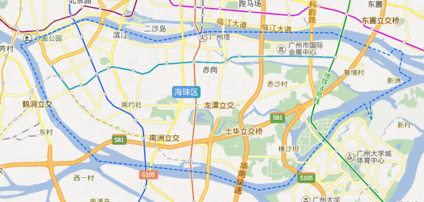 海珠区到黄埔区多少公里?大沙收费站到增城多远-图2 海珠区到黄埔区多少公里?大沙收费站到增城多远-图2