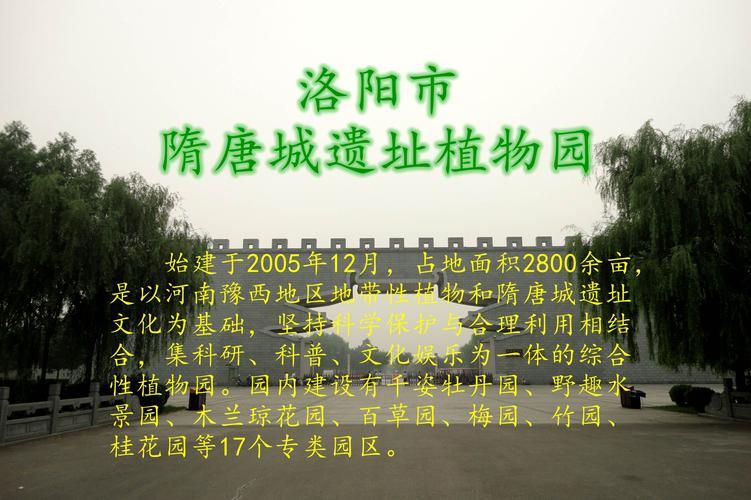 现在去洛阳隋唐植物园要门票吗?洛阳隋唐植物园几月收费-图2 现在去洛阳隋唐植物园要门票吗?洛阳隋唐植物园几月收费-图2