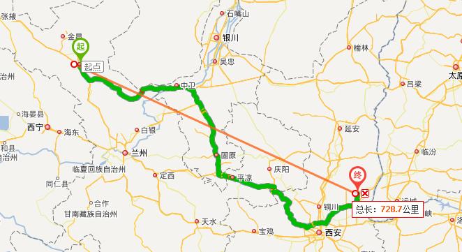 西安到甘肃武威途径哪些地方?西安三桥收费站到武功-图2 西安到甘肃武威途径哪些地方?西安三桥收费站到武功-图2