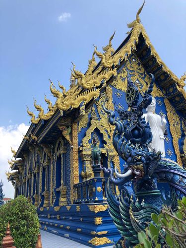 泰国清莱府旅游景点?黑白蓝庙当地收费吗-图2 泰国清莱府旅游景点?黑白蓝庙当地收费吗-图2