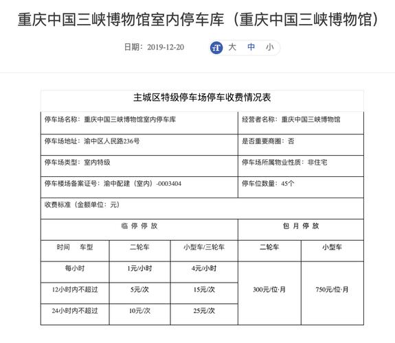 重庆t2停车收费标准?重庆旅游景区收费-图3 重庆t2停车收费标准?重庆旅游景区收费-图3