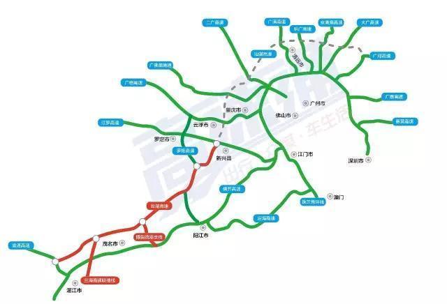珠三角环线高速限行吗?珠三角高速公路收费路线图-图1 珠三角环线高速限行吗?珠三角高速公路收费路线图-图1