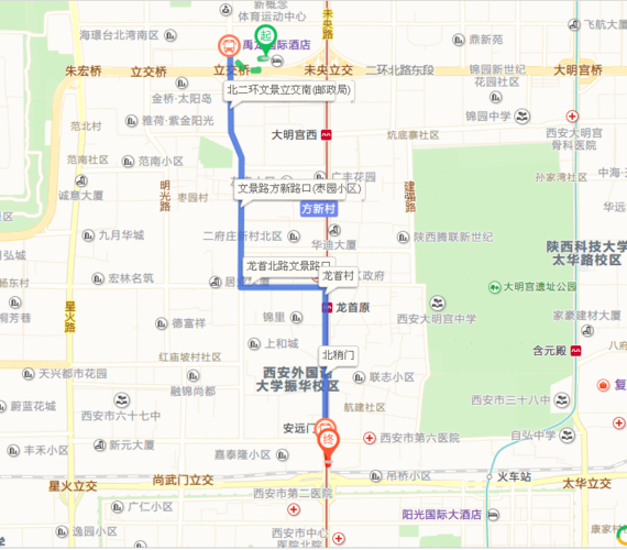 到西安北客站有哪几路公交车?西安11路公交收费-图2 到西安北客站有哪几路公交车?西安11路公交收费-图2
