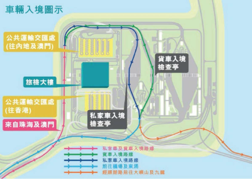 香港机场到港珠澳口岸有多远?香港机场到口岸的高速隧道收费-图3 香港机场到港珠澳口岸有多远?香港机场到口岸的高速隧道收费-图3