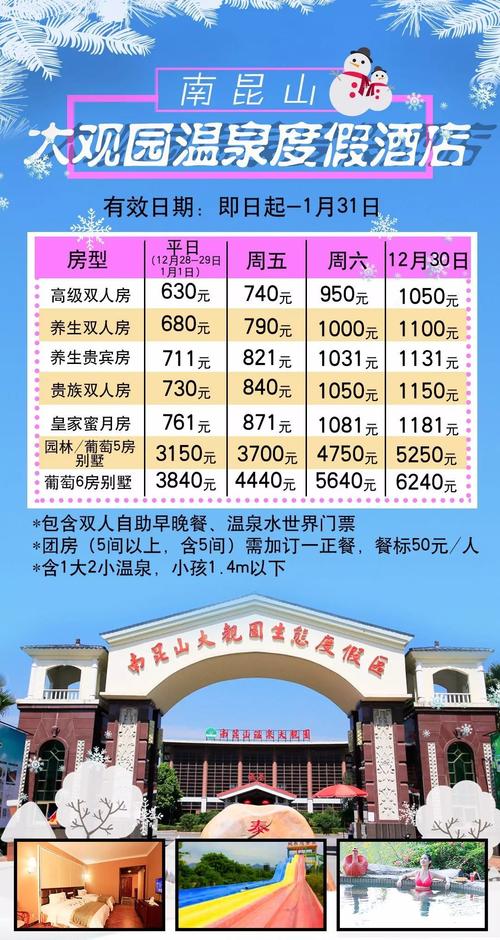 南昆山温泉大观园怎么样?惠州大观园里面项目收费标准-图3 南昆山温泉大观园怎么样?惠州大观园里面项目收费标准-图3