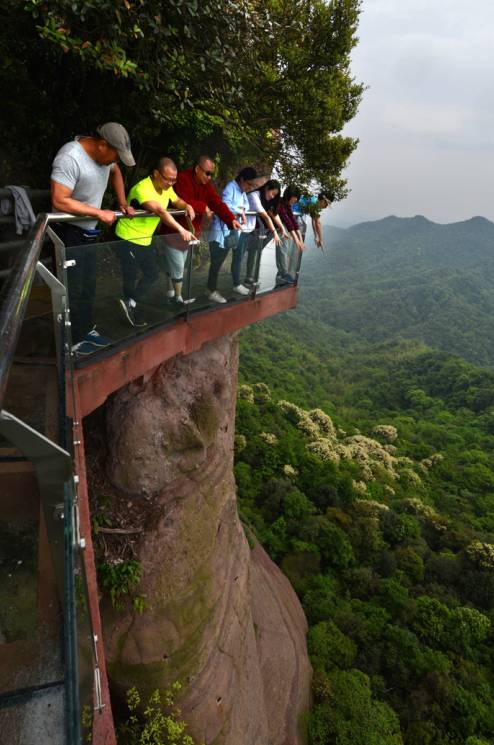 中国有多少个丹霞山?龟峰的玻璃栈道收费吗-图3 中国有多少个丹霞山?龟峰的玻璃栈道收费吗-图3