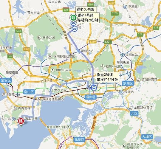 龙华到蛇口码头怎么走?清湖到市民中心收费-图2 龙华到蛇口码头怎么走?清湖到市民中心收费-图2