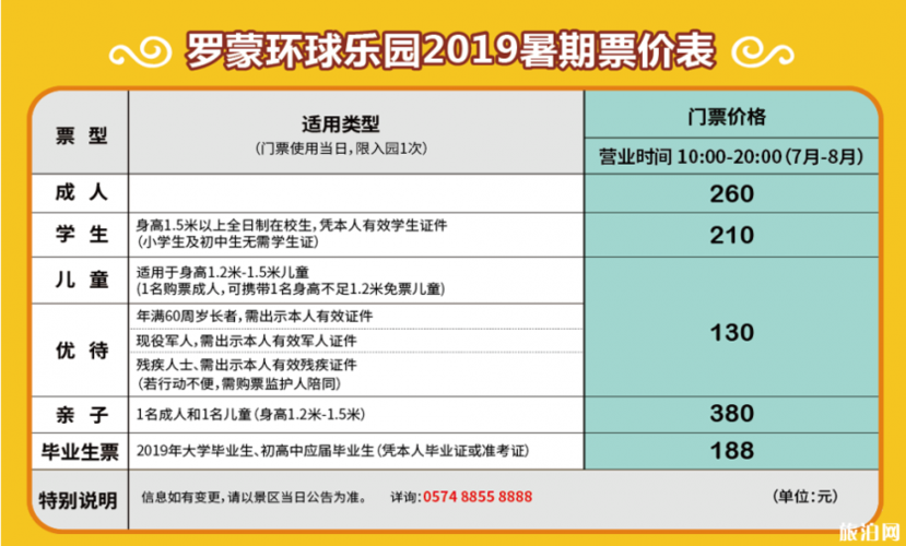 宁波罗蒙环球乐园夜场门票多少?罗蒙乐园停车收费吗-图1 宁波罗蒙环球乐园夜场门票多少?罗蒙乐园停车收费吗-图1