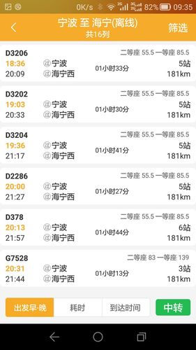 宁波市宁海县怎么走?宁海动车收费列表-图3 宁波市宁海县怎么走?宁海动车收费列表-图3