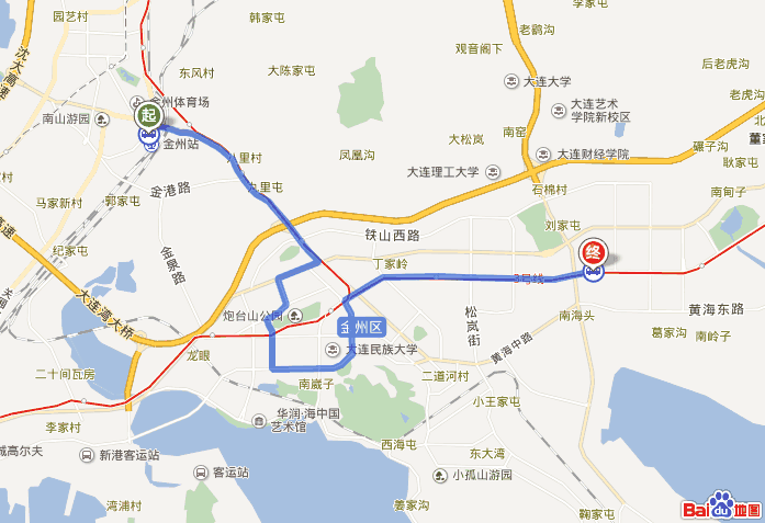 大连到金州的快轨路线怎么走？大连昌赫802怎么收费