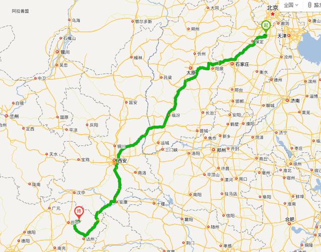 河北去四川走哪条高速?石家庄到成都高速公路收费是多少-图2 河北去四川走哪条高速?石家庄到成都高速公路收费是多少-图2