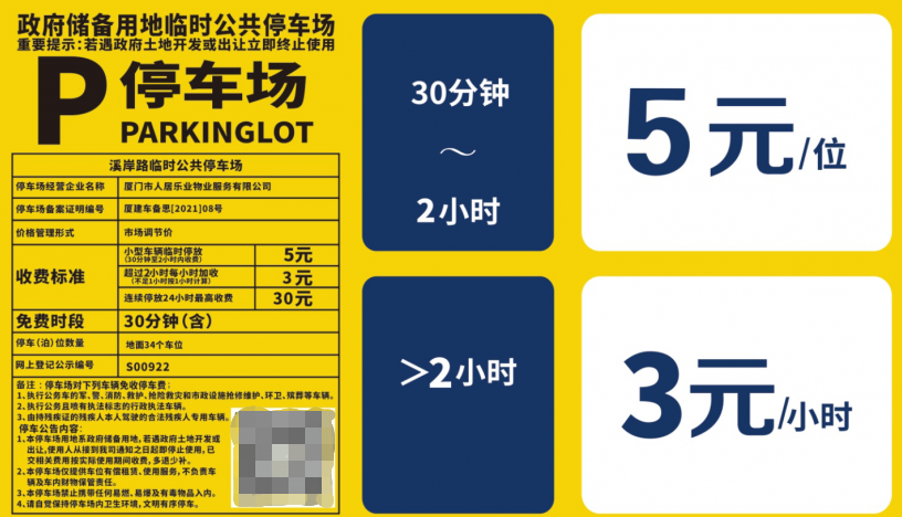 厦门停车攻略?椰风寨停车场收费-图2 厦门停车攻略?椰风寨停车场收费-图2