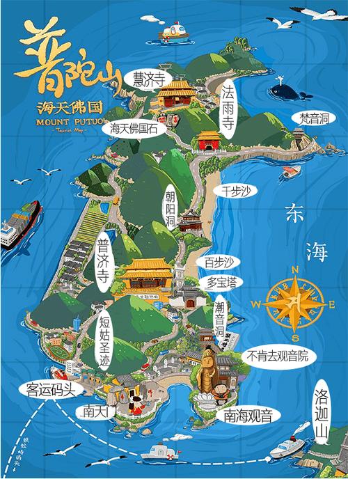 普陀山一天游玩最佳线路?法华寺停车收费-图2 普陀山一天游玩最佳线路?法华寺停车收费-图2