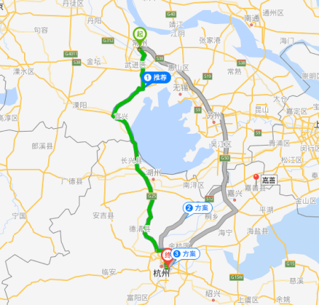 请问自驾去常州出发到杭州,线路怎么走?常州到杭州高速收费价格-图3 请问自驾去常州出发到杭州,线路怎么走?常州到杭州高速收费价格-图3
