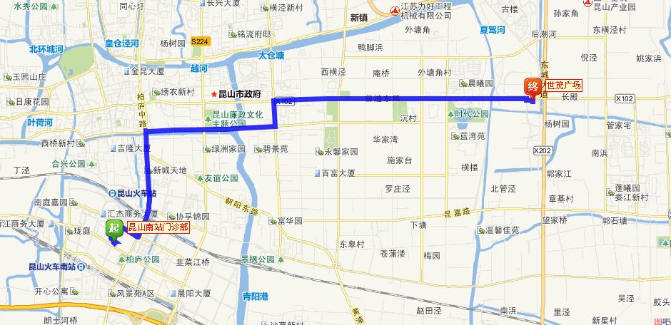 上海虹桥火车站到昆山市正仪镇怎么走?急?昆山126路怎么收费-图2 上海虹桥火车站到昆山市正仪镇怎么走?急?昆山126路怎么收费-图2