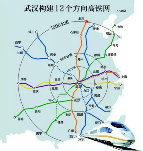客运专线“四纵四横”都经过哪些城市?上海到武汉经过哪些收费站-图2 客运专线“四纵四横”都经过哪些城市?上海到武汉经过哪些收费站-图2