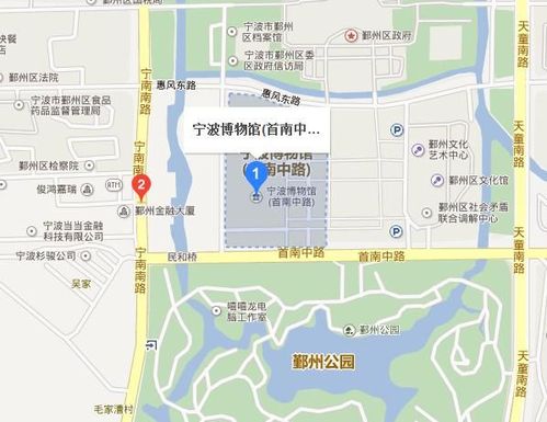 宁波博物馆停车攻略?宁波停车收费地图-图2 宁波博物馆停车攻略?宁波停车收费地图-图2
