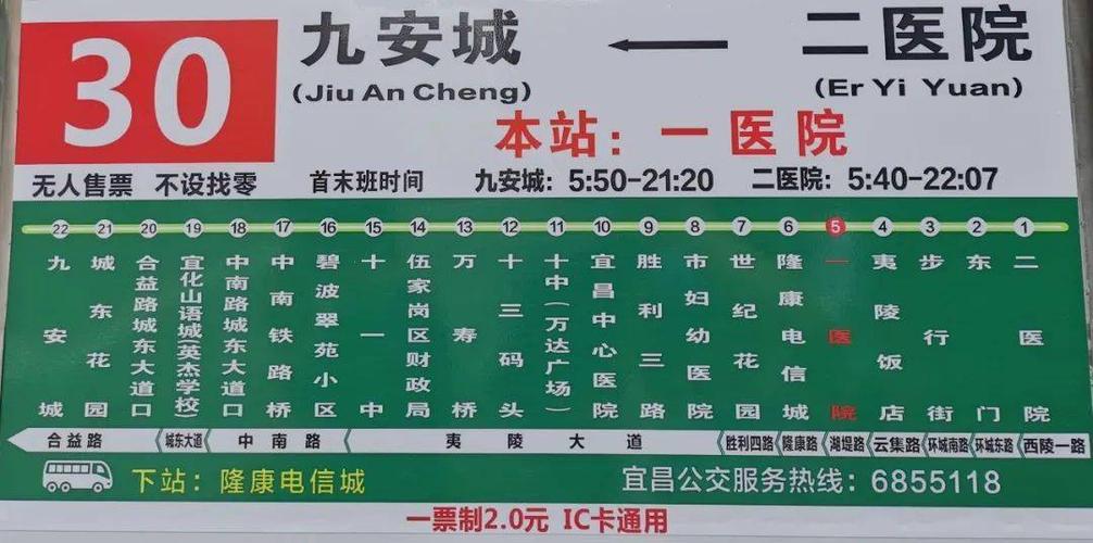 宜昌107路全程票价?宜昌107公交车路线收费-图2 宜昌107路全程票价?宜昌107公交车路线收费-图2