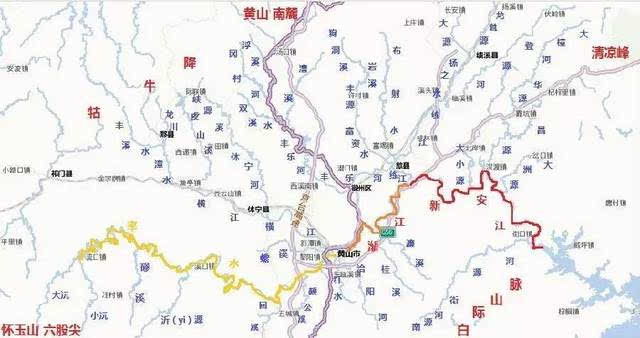 长江流经安徽哪些市哪些景点？从当涂到屯溪高速收费多少公里