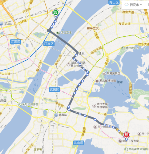 江夏区到武汉汉口站怎么走？武汉902公交怎么收费的
