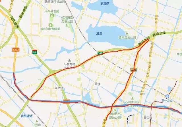 苏州北站到相城区如元路33号有多远?苏州北站到黄埭收费站-图3 苏州北站到相城区如元路33号有多远?苏州北站到黄埭收费站-图3