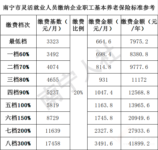 2023海南灵活就业社保缴纳标准?三亚25路公交车收费标准-图3 2023海南灵活就业社保缴纳标准?三亚25路公交车收费标准-图3