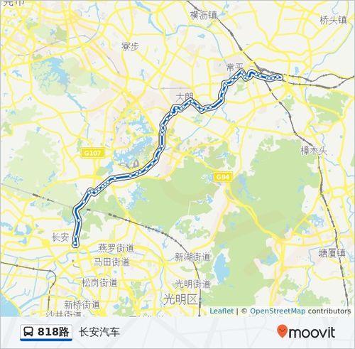 深圳818公交车经过哪些站?深圳市818公交收费不一样-图2 深圳818公交车经过哪些站?深圳市818公交收费不一样-图2