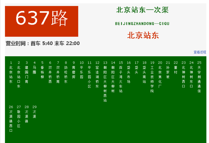 668路公交车从北京东末班车几点发车?北京668收费-图3 668路公交车从北京东末班车几点发车?北京668收费-图3