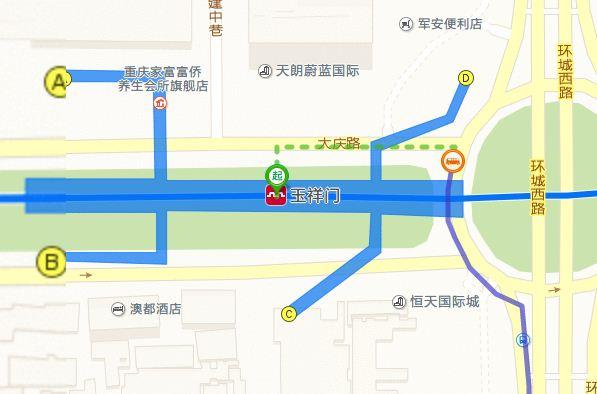 西安地铁一号线哪一站离互助路近？从玉祥门到通化门地铁收费