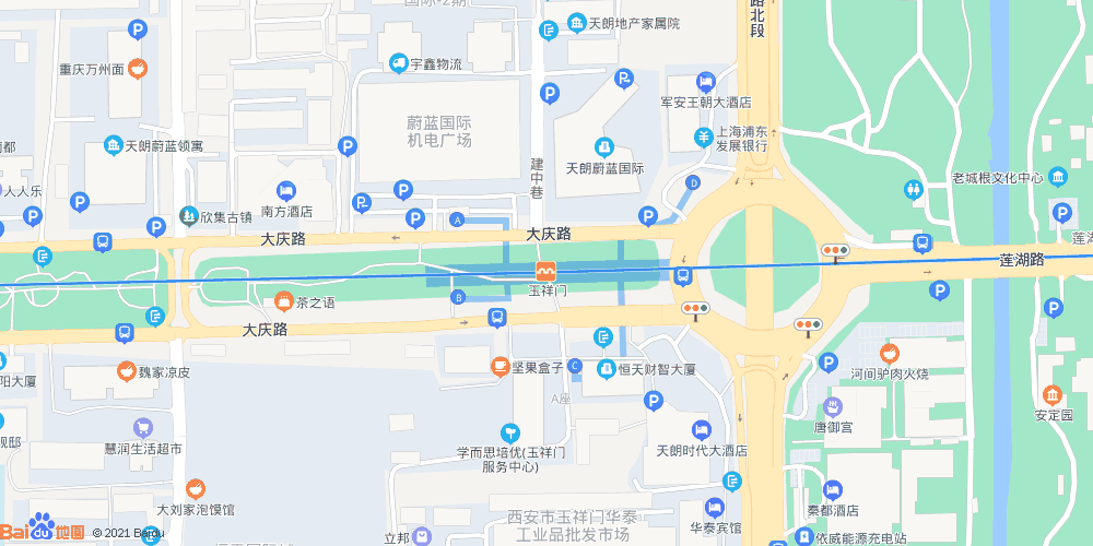 西安地铁一号线哪一站离互助路近?从玉祥门到通化门地铁收费-图2 西安地铁一号线哪一站离互助路近?从玉祥门到通化门地铁收费-图2